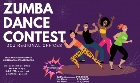 126th DOJ Founding Anniversary Zumba Dance Contest